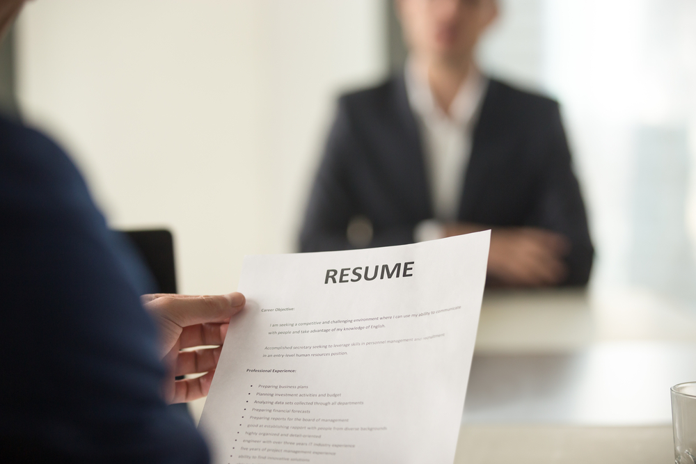 Beware of the Sloppy Key Person Resume