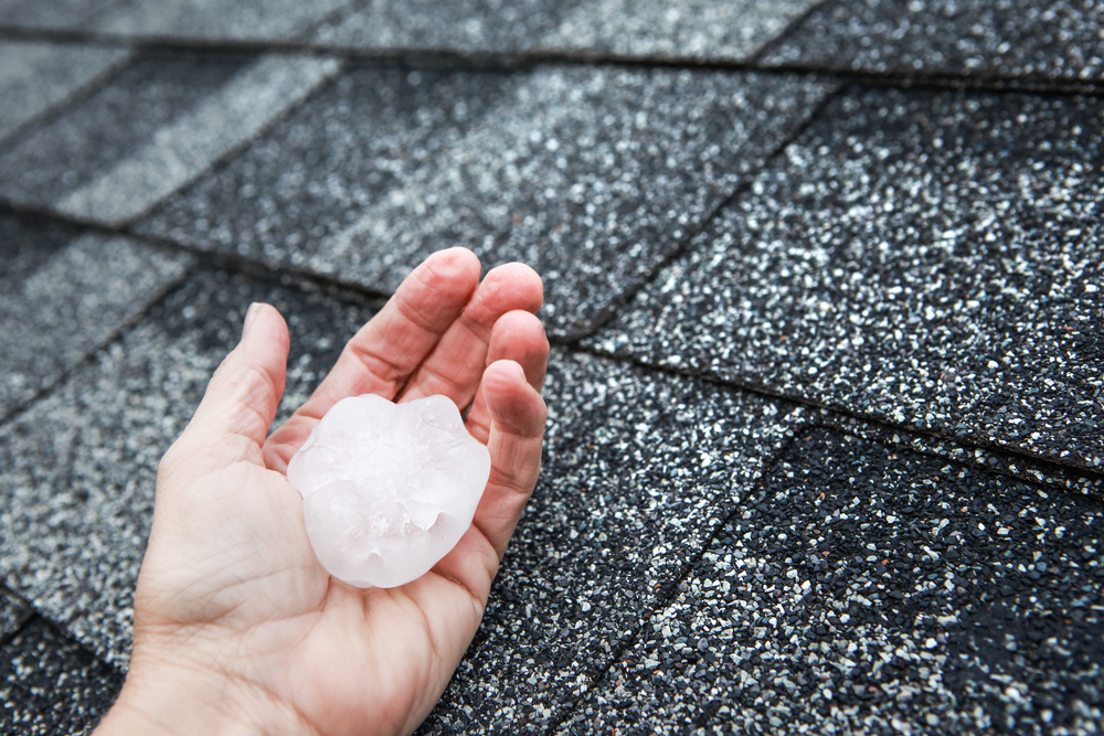 Contractor Was Hired to Install a Hail-Resistant Roof. Who’s Responsible When, Prior to Completion, the Roof is Damaged by Hail?
