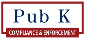 Pub K Group Compliance & Enforcement Logo
