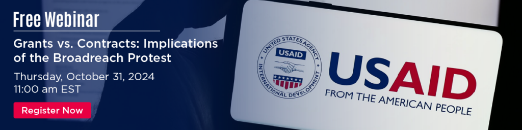 Grants vs Contracts: Implications of the BroadReach Protest