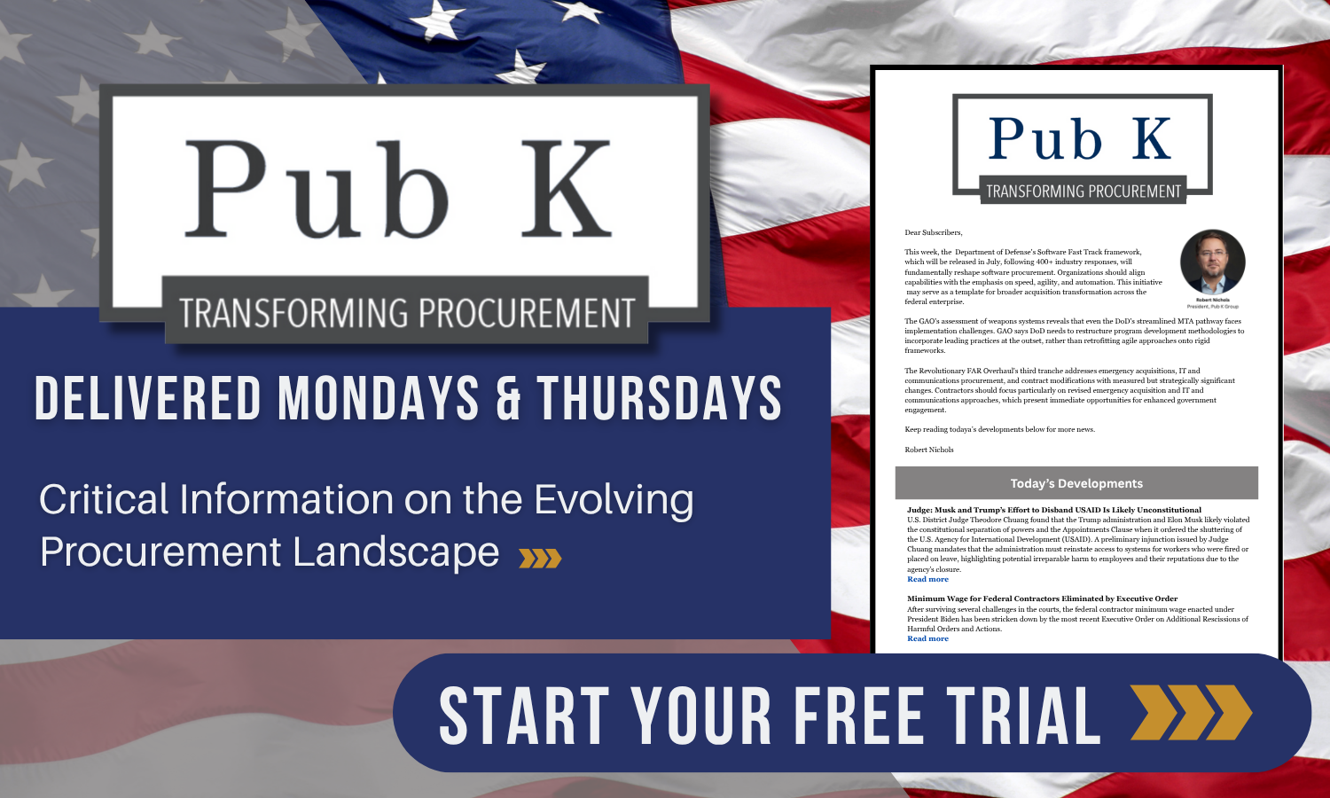 Transforming Procurement Newsletter